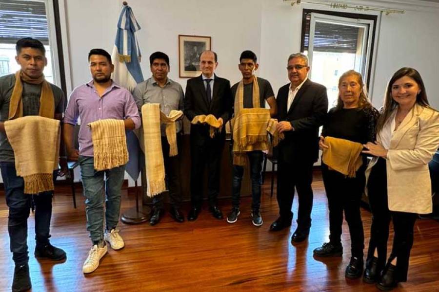 Raúl y la comitiva fueron recibidos por el Embajador Argentino en el Vaticano