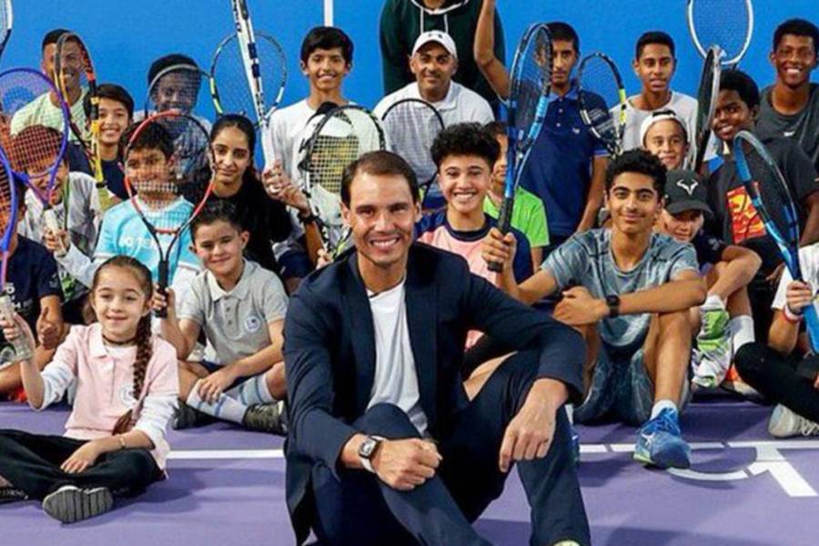 Rafael Nadal fue nombrado embajador de la Federación Saudita de tenis