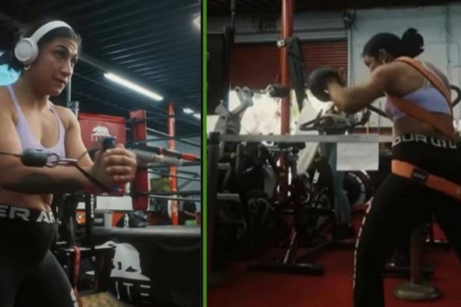 Nazarena Romero se prepara en EE.UU. para defender su título mundial Supergallo AMB 
