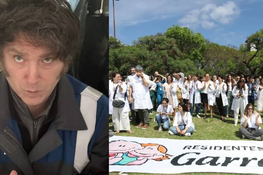 Javier Milei sobre la crisis del hospital de niños: 