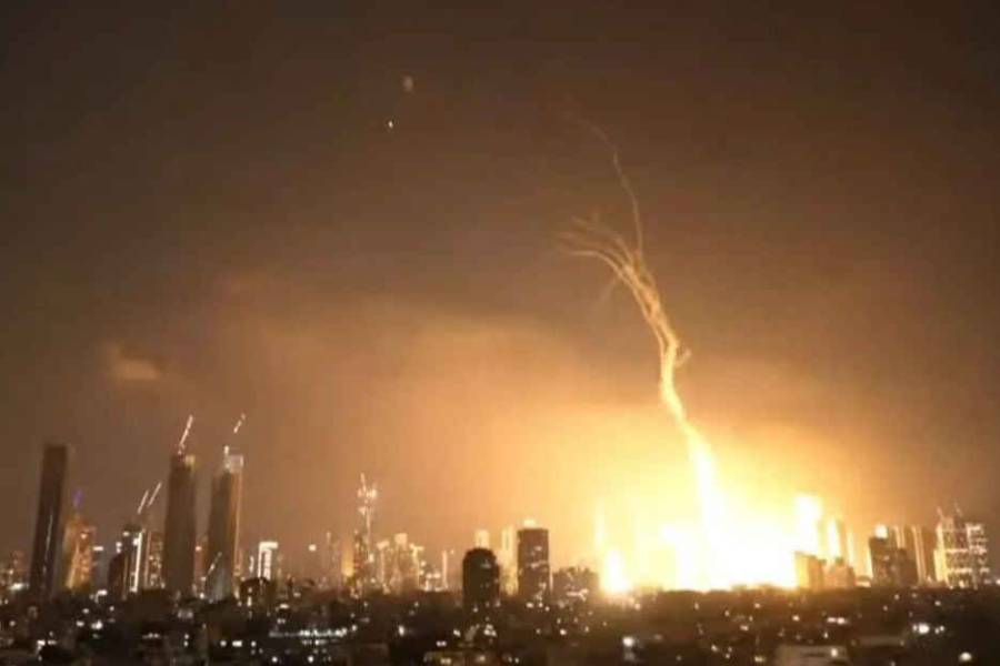 Israel bajo ataque: Irán lanzó más de 150 misiles y hay explosiones en Tel Aviv y Jerusalén