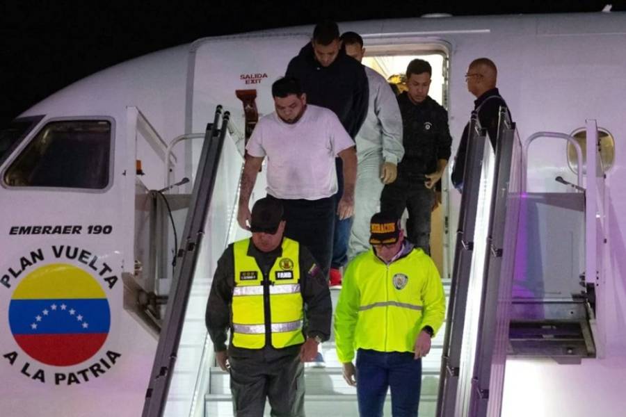 Llegan 203 repatriados a Venezuela provenientes de Estados Unidos