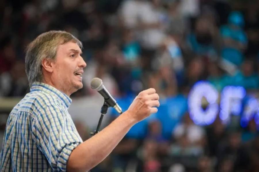 El reproche de Máximo Kirchner a la CGT tras su ausencia en la marcha por CFK: 