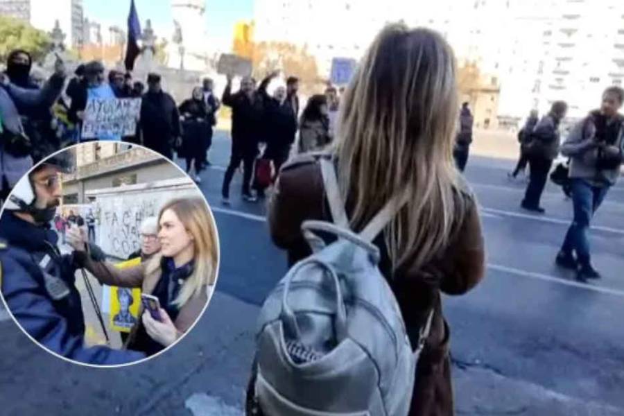 Provocadora: Lilia Lemoine filmó a jubilados en Congreso y tuvo que ser retirada por la Policía