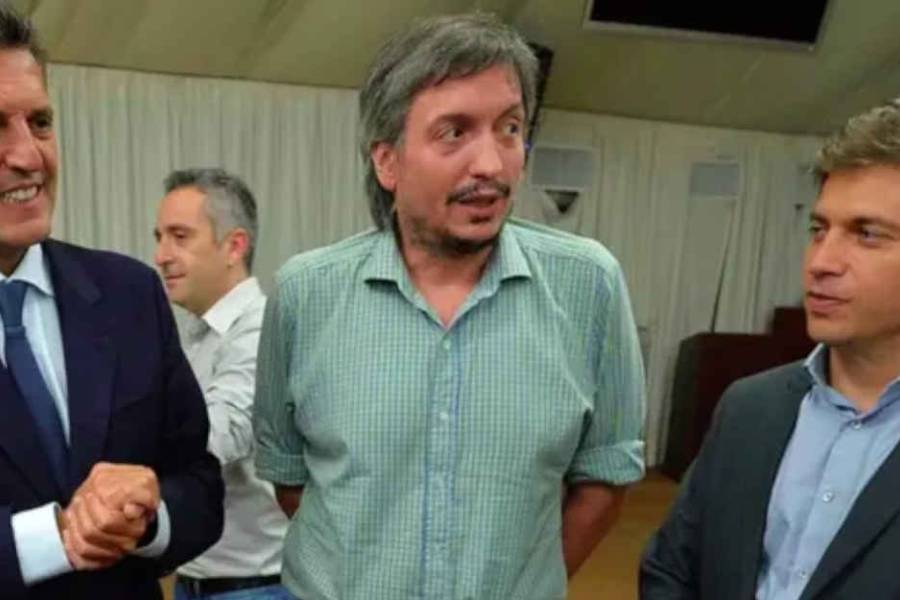 Axel Kicillof, Máximo Kirchner y Sergio Massa se reunieron para definir su alianza dentro del peronismo