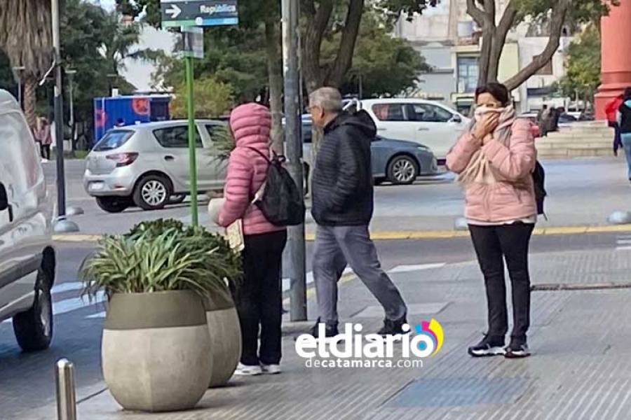El SMN emitió alerta amarillo por vientos fuertes