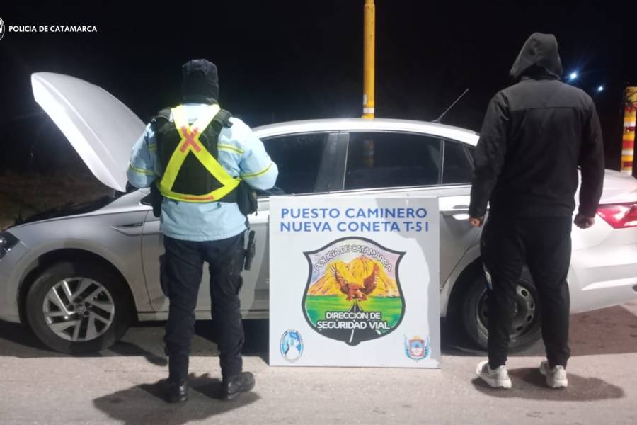 Secuestran un auto “mellizo” con documentación falsa en Nueva Coneta