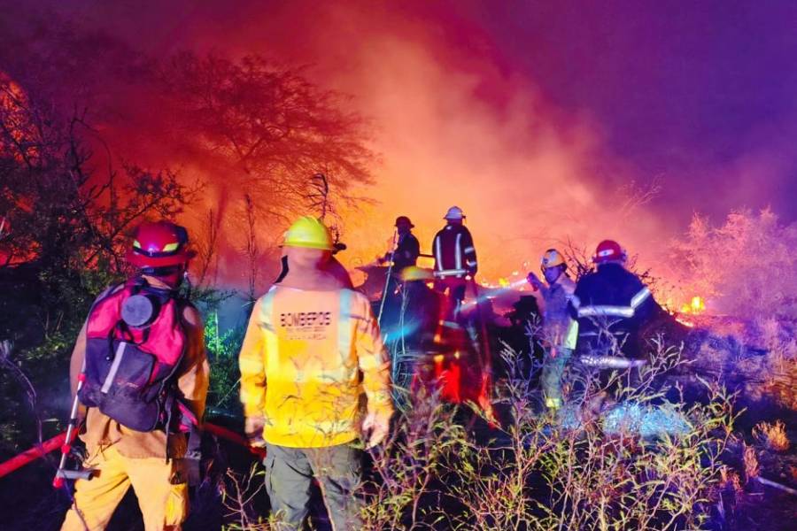 Bomberos alertan por el aumento de incendios: “Ya superamos las 100 intervenciones en lo que va del año”