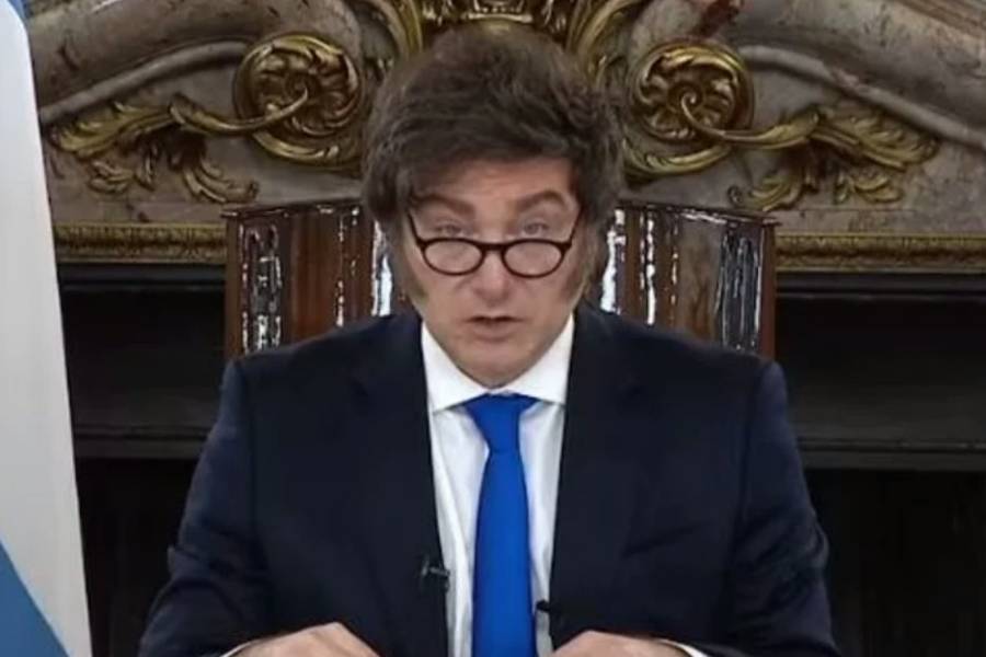 Javier Milei hablará por cadena nacional