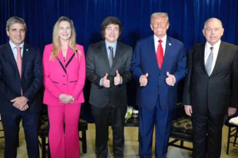 Javier Milei se reunió con Trump y recibió su apoyo: “Tiene mi total respaldo para la reelección”