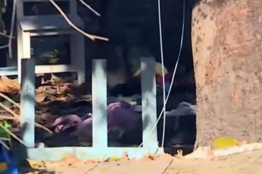 Denuncian que de la casa de Florencio Varela donde mataron a Brenda, Lara y Morena se llevaron bolsas
