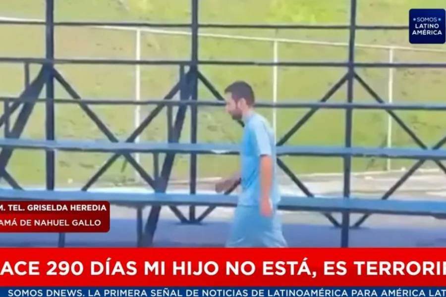 La madre de Nahuel Gallo clama por la liberación de su hijo detenido en Venezuela