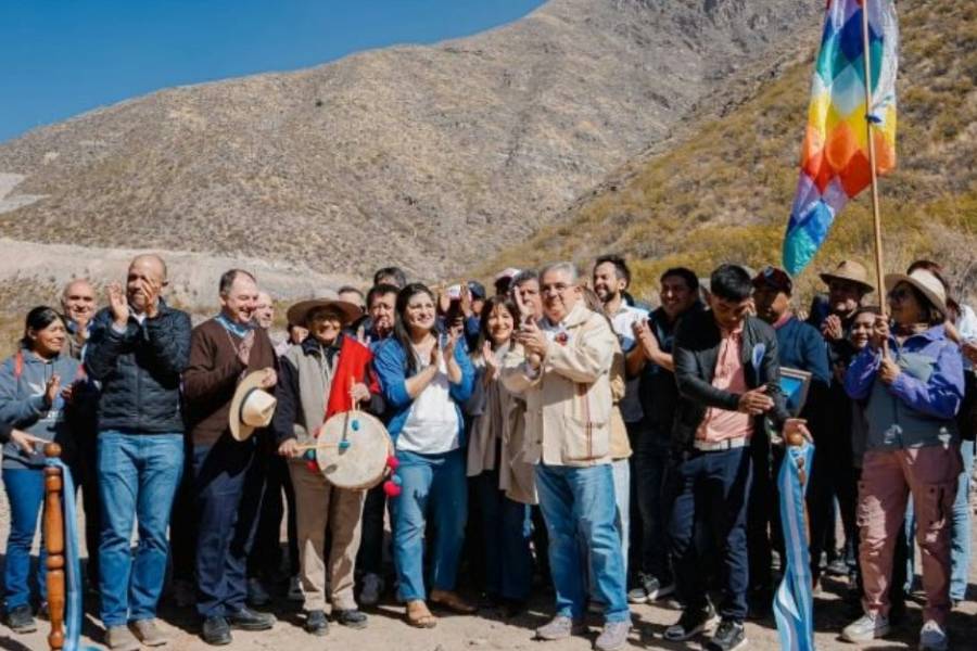Santa María: el Gobierno inauguró un camino estratégico que conecta a las comunidades serranas