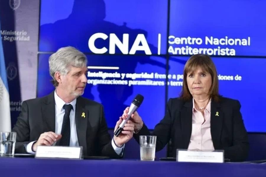 Bullrich presentó el Centro Nacional Antiterrorista: “No se combate con improvisación”