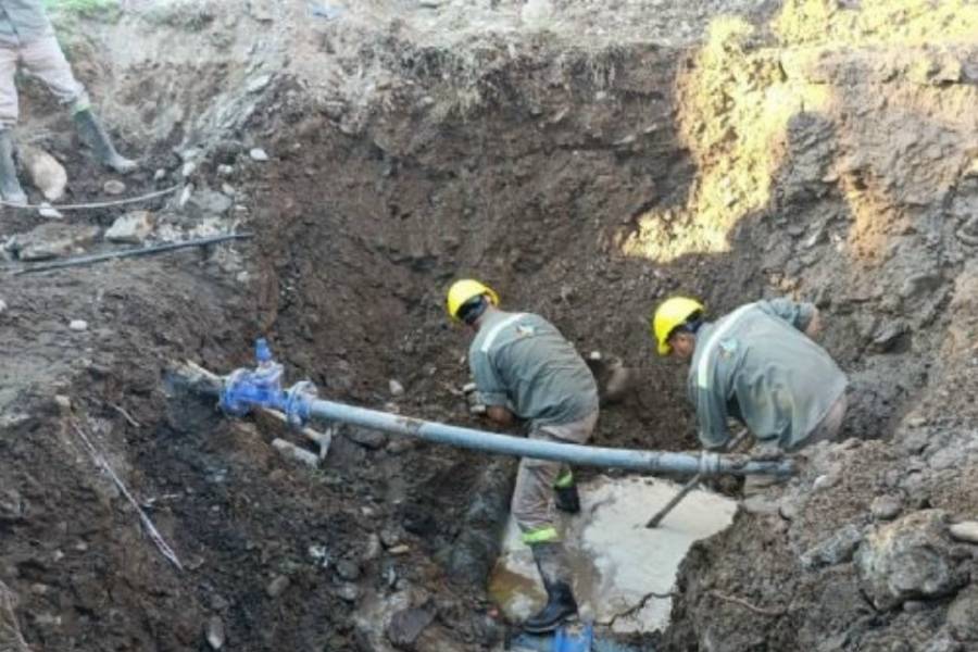 Aguas de Catamarca realiza tareas de mejora del servicio