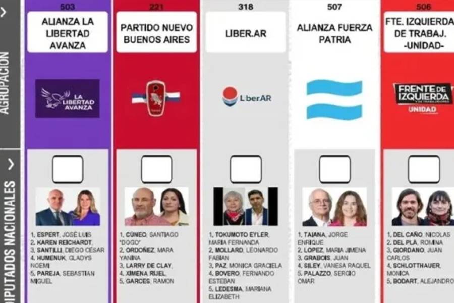 La Cámara Nacional Electoral declaró que se encuentran vencidos los plazos para la reimpresión de boletas