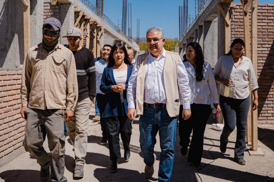 Avanza la construcción de la Escuela Técnica de Santa María