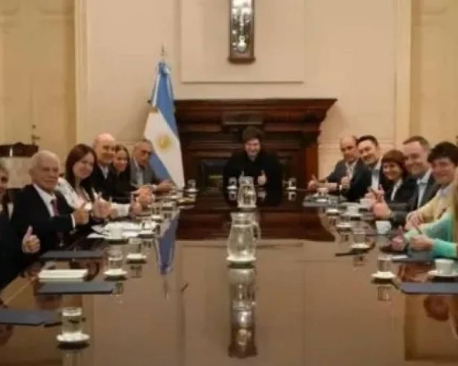Javier Milei, tras la victoria legislativa: 