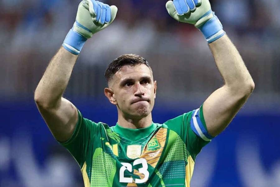 El “Dibu” Martínez fue nominado por la FIFA para el premio The Best a mejor arquero