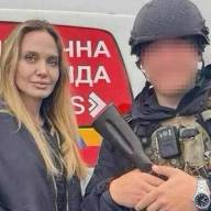 La sorpresiva aparición de Angelina Jolie en Ucrania