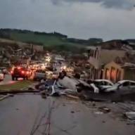 Tornado trágico en Brasil: hay al menos cinco muertos y 130 heridos en el sur del vecino país