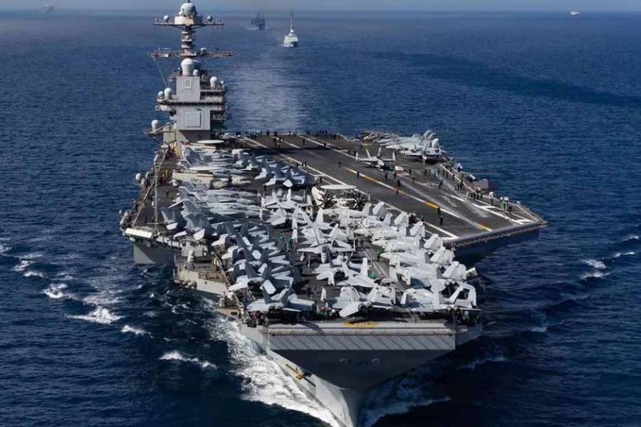 Inminente llegada del portaaviones más avanzado de Estados Unidos a la costa venezolana