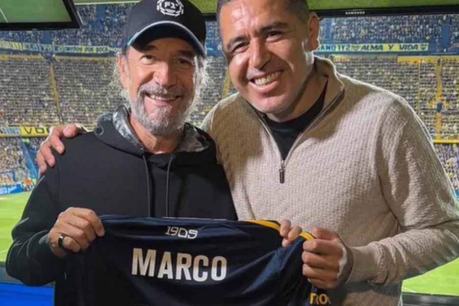 Sigue la visita de famosos a “La Bombonera”