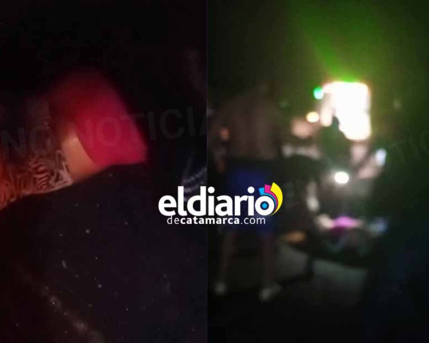 Peregrinos a bordo de bicicletas colisionaron y fueron hospitalizados