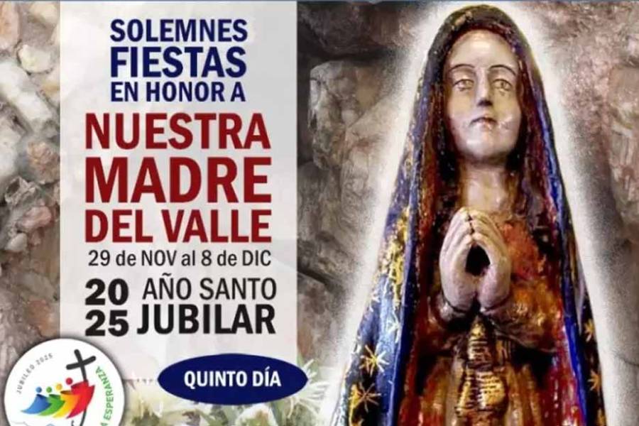 Avanzan las celebraciones marianas: Continúa el novenario bajo el lema “Jesucristo Peregrino, Sabiduría eterna del Padre”