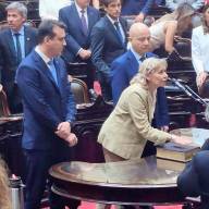 Los augurios de Lucía Corpacci a Claudia Palladino y Fernando Monguillot y una exhortación