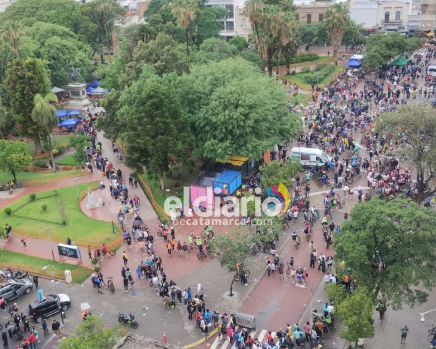 Pese a las intensas lluvias, Catamarca ya roza un nuevo récord de peregrinos
