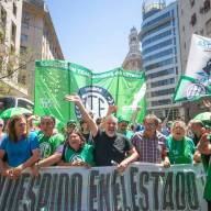 Paro nacional de ATE contra la reforma laboral; el Gobierno descontará el día a los que adhieran