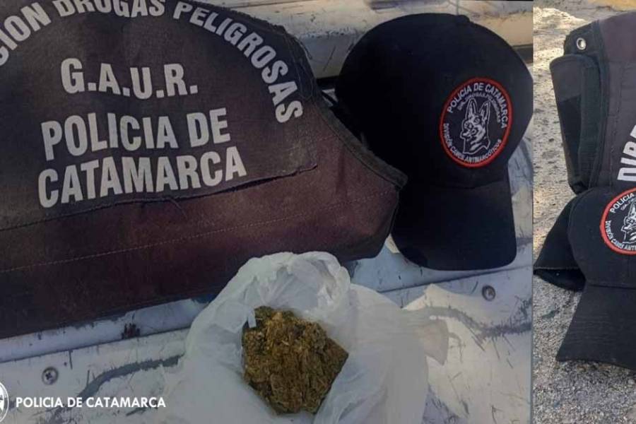Dos operativos antidroga en Belén: Secuestran marihuana y dan intervención a la Justicia Federal