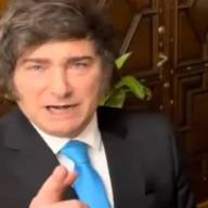 El mensaje grabado de Javier Milei para cerrar el año: 