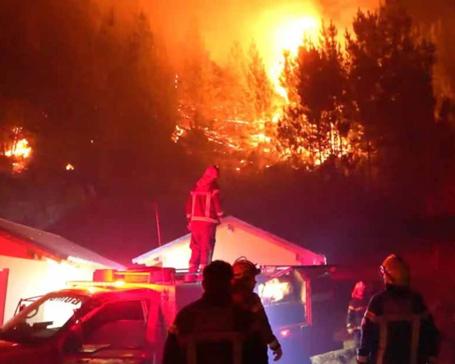 Incendio en Chubut: confirman que fue intencional y Torres dijo que irá por los responsables