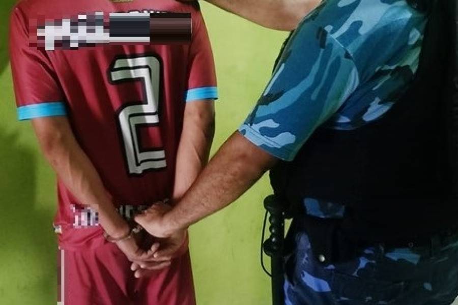 Aprehenden a un sujeto tras agredir a otro con un machete 