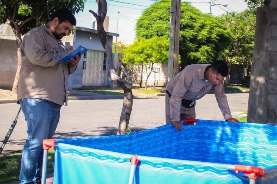 Dengue: Cronograma semanal de control focal en barrios de la Capital 