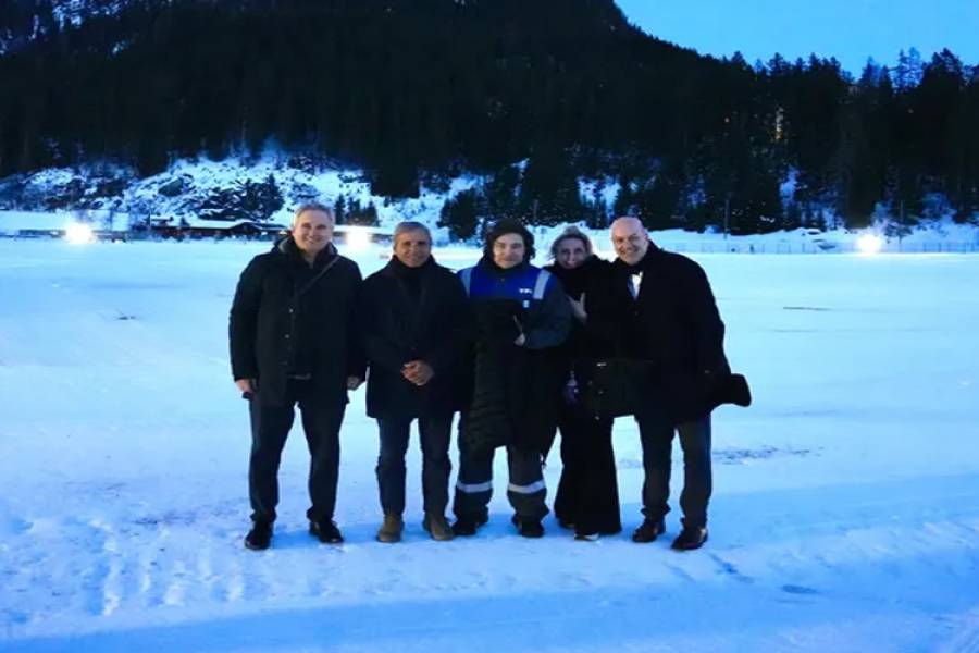 Javier Milei llegó a Davos para participar del Foro Económico Mundial