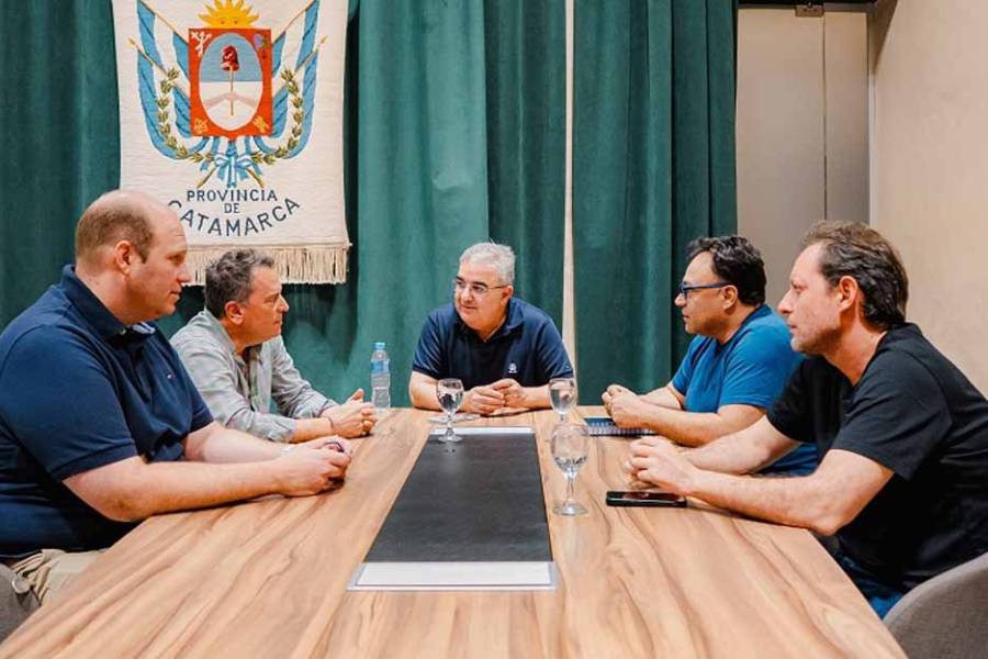 Jalil se reunió con intendente de Belén por las tormentas desatadas en la zona