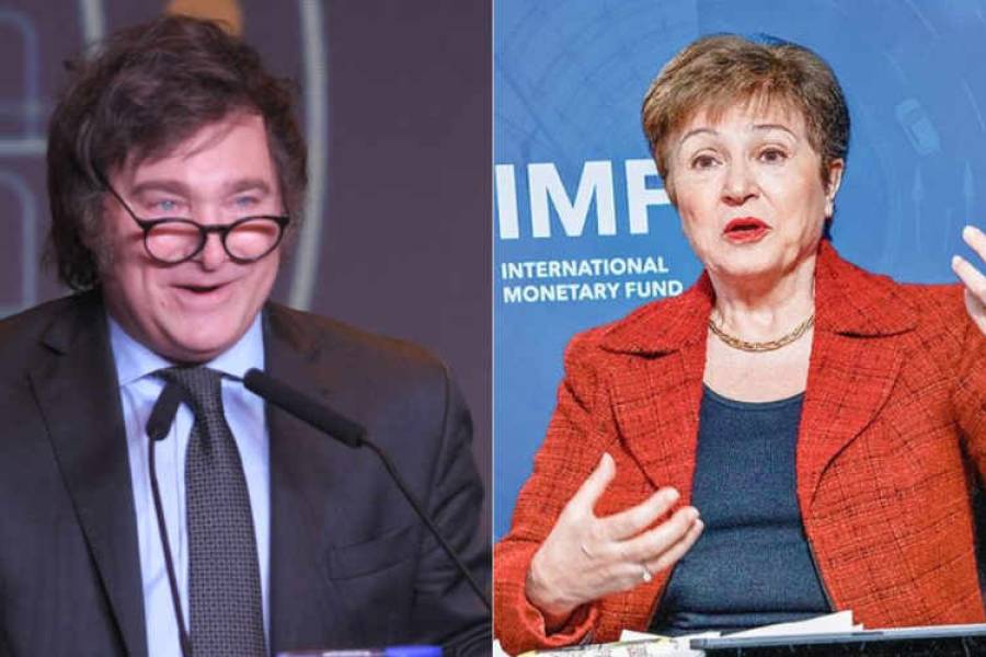 Javier Milei conversó con Kristalina Georgieva y dijo que el FMI se mostró 