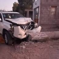 Choque dejó a Fiambalá sin energía: operarios trabajan para restablecer el servicio