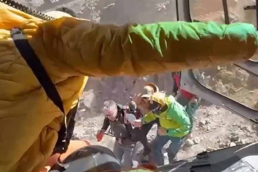 Aconcagua: un andinista se descompensó y debió ser rescatado