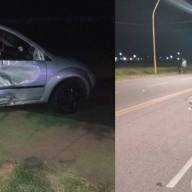 Motociclista muere tras chocar violentamente contra un auto