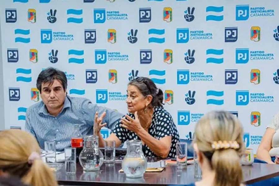 Corpacci se reunió con referentes del PJ de Catamarca