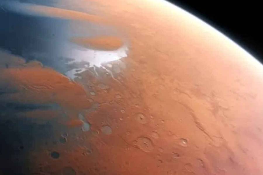 Así fue en el planeta Marte el 