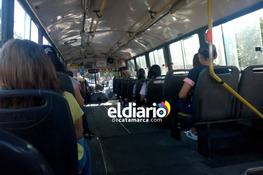 El servicio de transporte urbano es normal 