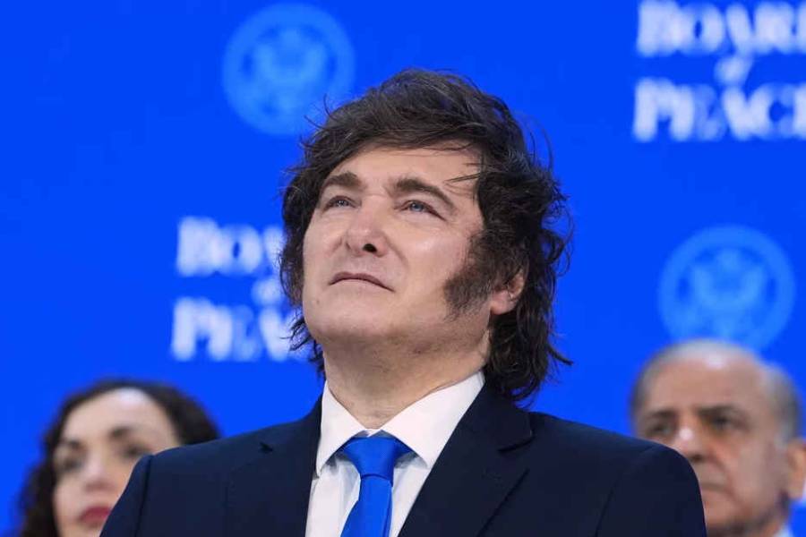 Milei cerró su visita en Israel participando del acto por el Día de la Independencia