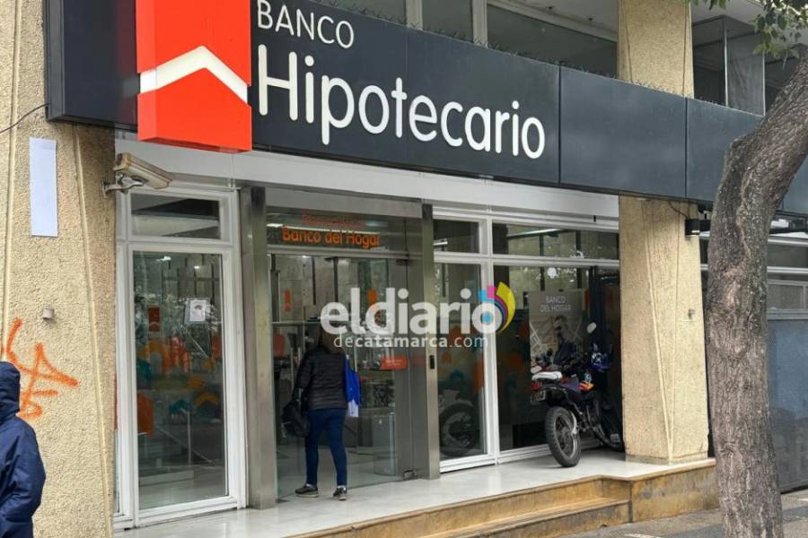 4 trabajadores del Banco Hipotecario en Catamarca fueron despedidos