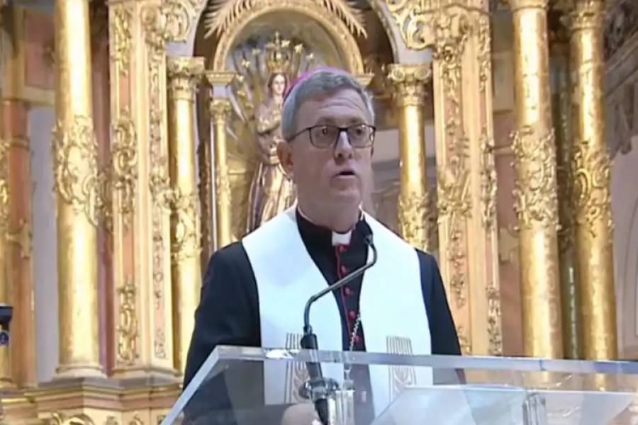“Basta de división”: el duro reproche de García Cuerva a Milei en un Tedeum marcado por las internas