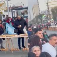 Descontrol en Avellaneda: el sándwich de matambre a la pizza más largo del mundo terminó en serios disturbios